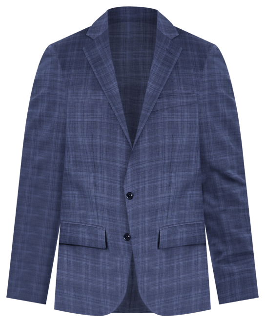Men's Slim-Fit Wool-Blend Suit Jacket