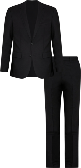Hugo by  Men's Modern-Fit Wool Blend Suit