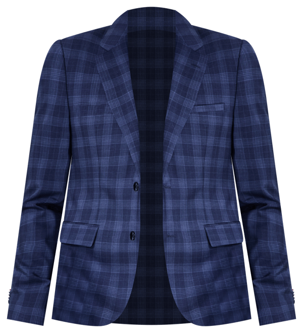 Hugo by  Men's Modern-Fit Wool Plaid Suit Jacket