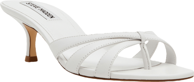 Women's Cary Strappy Kitten-Heel Mule Sandals