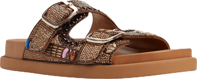 Women's Bohochic Buckle Footbed Sandals