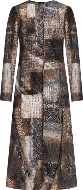 Women's Flowy animal print dress