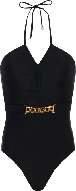 Leila Halter One-Piece Swimsuit