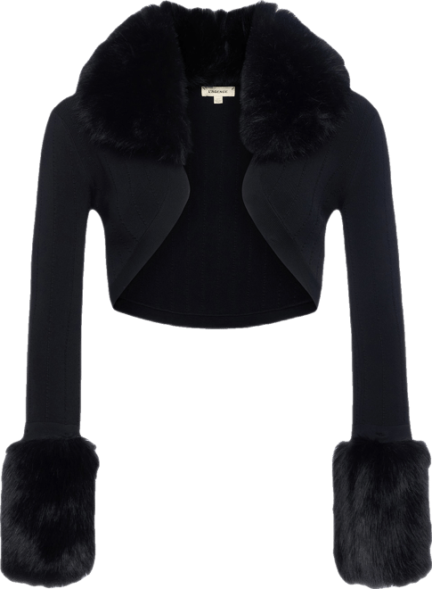 Haru Faux Fur Shrug