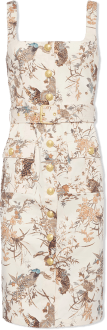 Idy Button-Front Dress