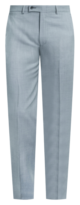 Men's Slim-Fit Wool Blend Suit Pants