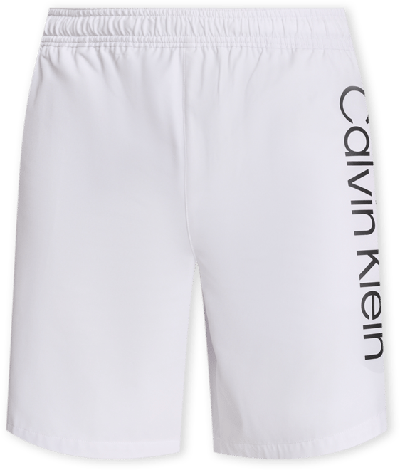 Men's Regular-Fit Quick-Dry 5" Swim Trunks with Compression Short Liner