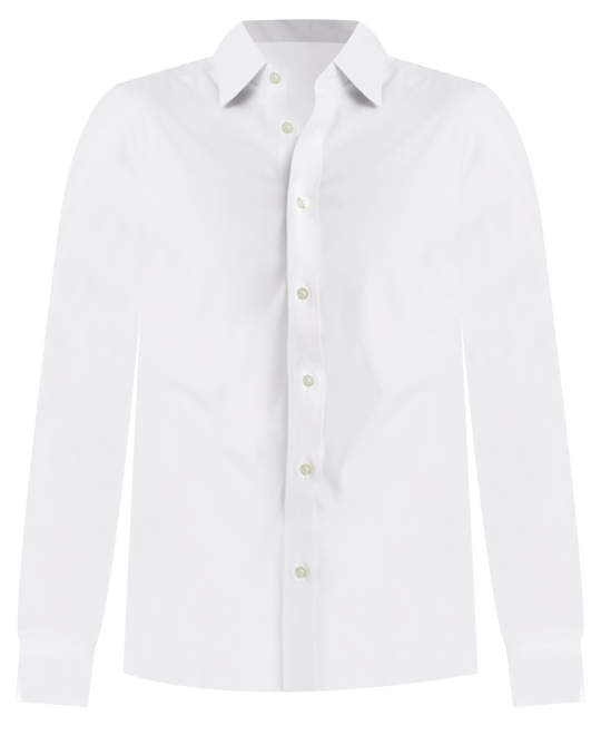 Men's Slim-Fit Twill Dress Shirt