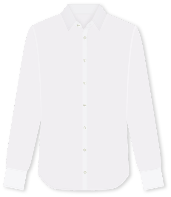 Men's Slim-Fit Poplin Dress Shirt