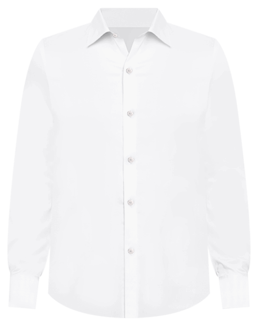 Men's Slim-Fit Twill Dress Shirt
