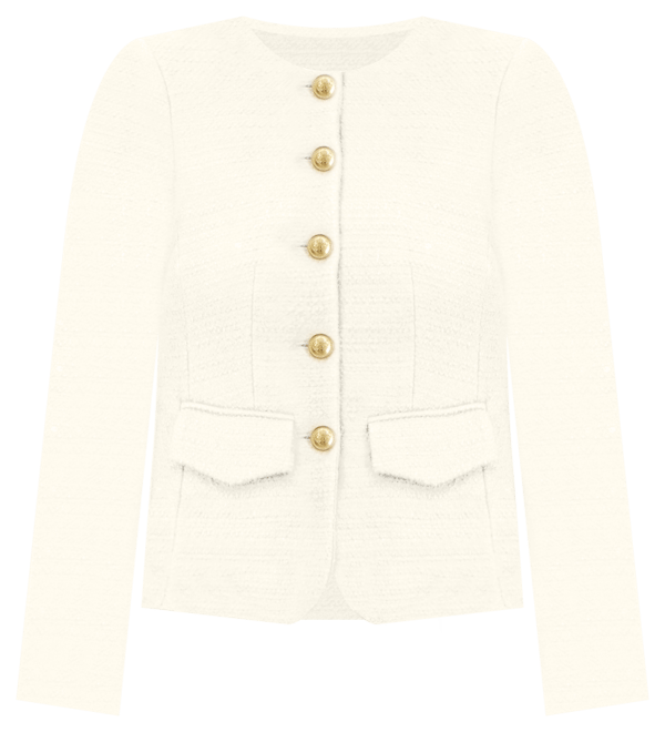 Petite Parisian Tweed Jacket, Exclusively at Macy's