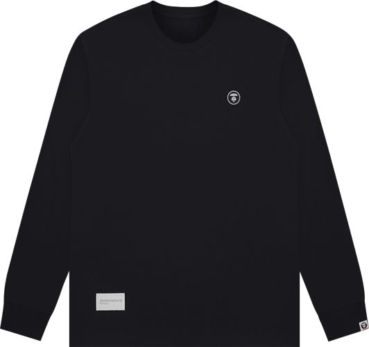 Shop AAPE Now Long Tee AAPLTM1540XXN-BKX black | SNIPES USA