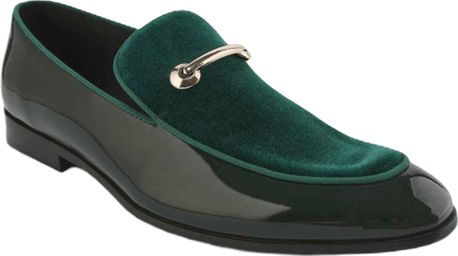 gold sequin tube dress Green suede men's loafer – Style Old Money main image 1