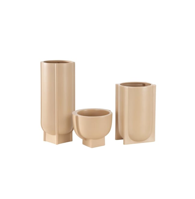 Monaco Ceramic Matte Vase Set3