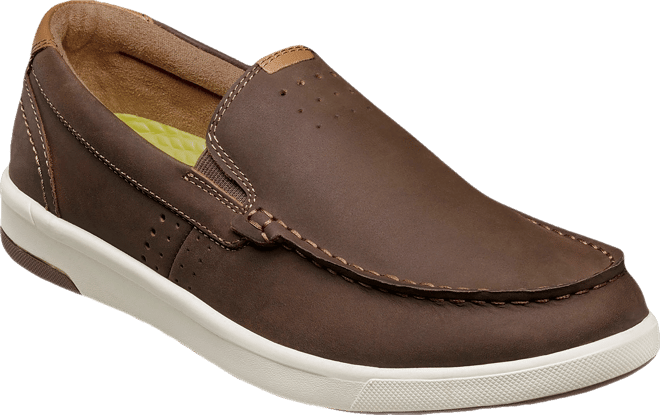 Men's Crossover Moc Toe Slip On Sneaker