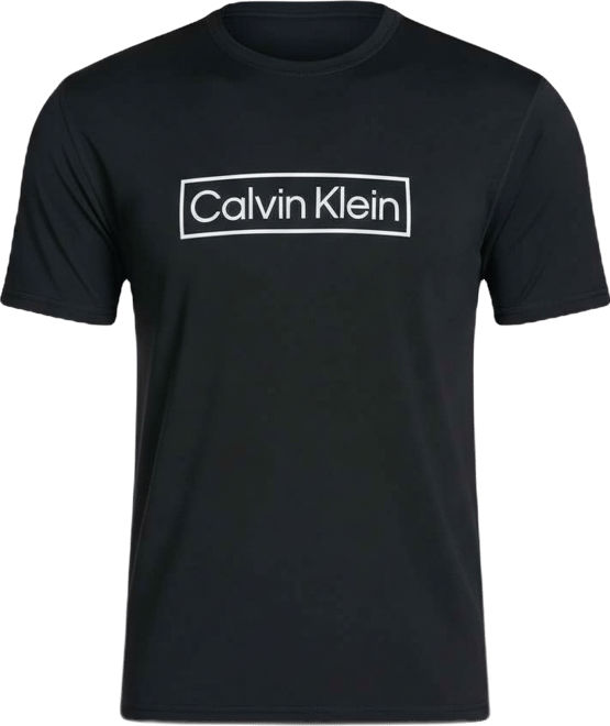 Men's Logo Short-Sleeve Swim Rash Guard