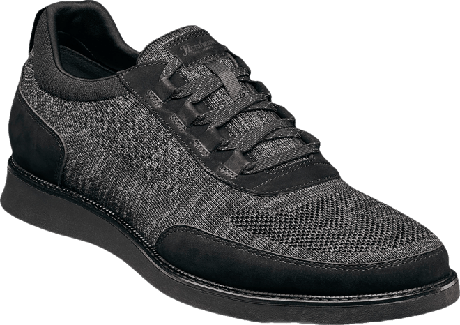 Florsheim Men's Launch Knit Elastic Lace Slip On Sneaker
