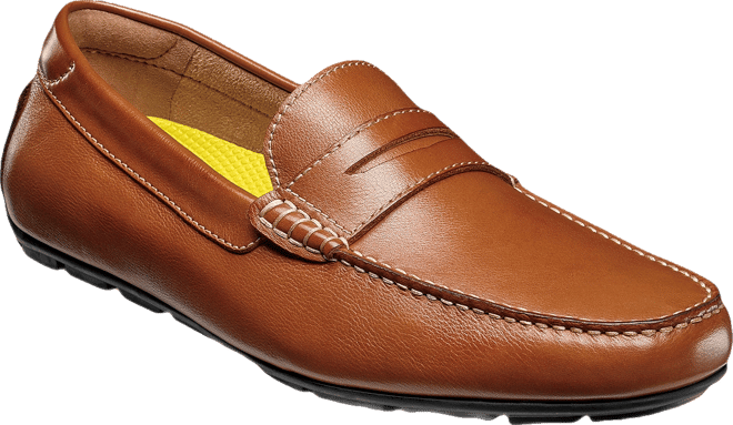 Men's Motor Smooth Moc Toe Penny Loafer