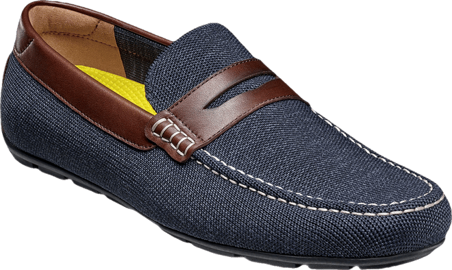 Men's Motor Knit Moc Toe Penny Loafer