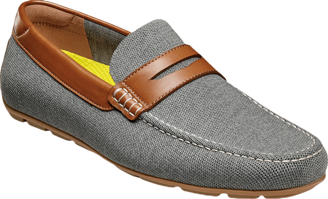 Men's Motor Knit Moc Toe Penny Loafer