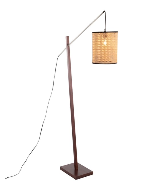 Arturo 60" Wood and Metal Floor Lamp