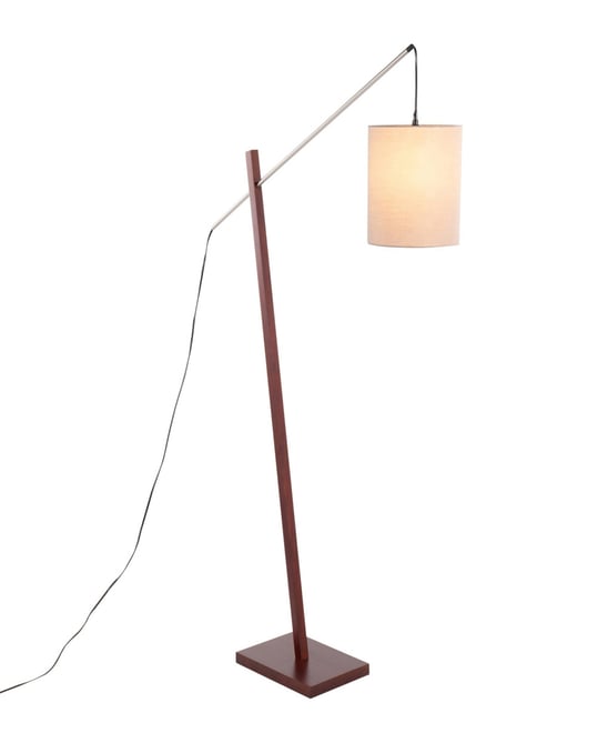 Arturo 60" Wood and Metal Floor Lamp