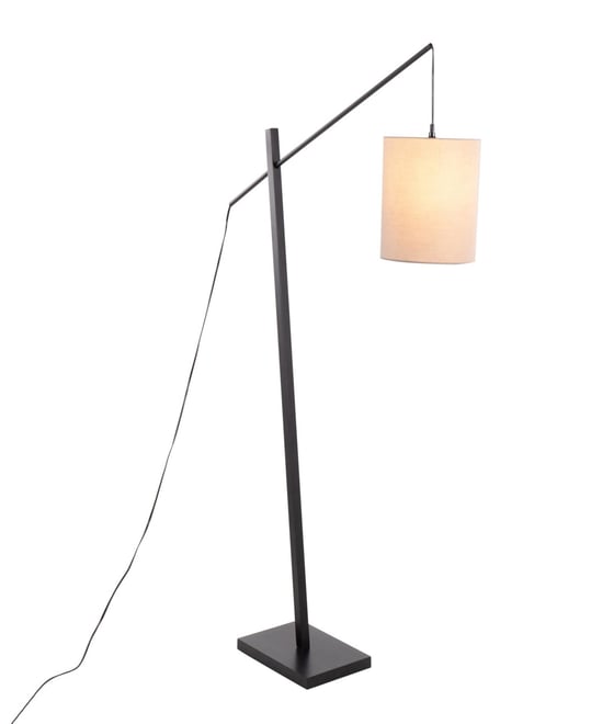 Arturo 60" Wood and Metal Floor Lamp