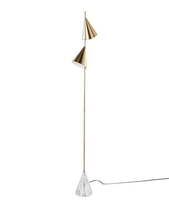 Cone 65" Metal Floor Lamp