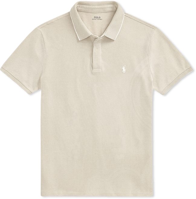 Men's Classic-Fit Stretch Oxford Mesh Polo
