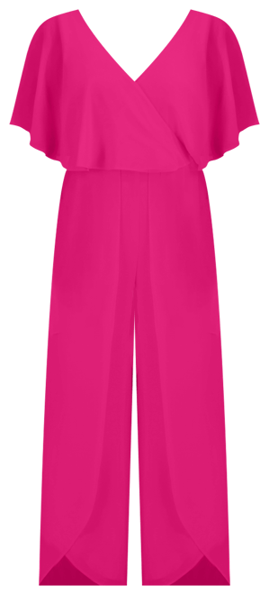 Women's Flutter-Sleeve Jumpsuit