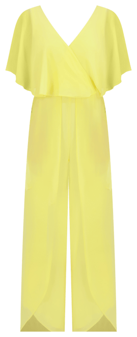 Women's Flutter-Sleeve Jumpsuit