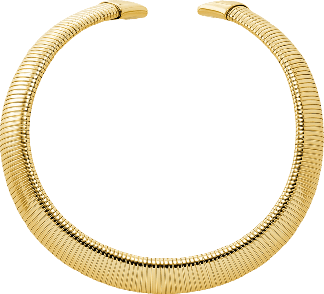 Ribbon Flex Collar Necklace