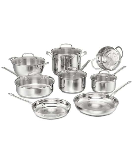 13-Pc. Chef's Classic Stainless Steel Set, Exclusively at Macy's