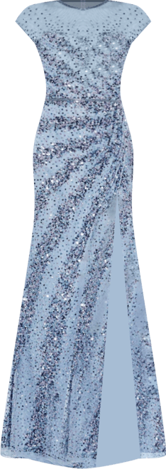 slim fit dress slacks Embellished Illusion High Neck Long Sleeve Midi Dress Illusion High Ne –  The Dress Outlet