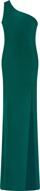 Women's Ieena Jersey One Shoulder Draped Back Gown