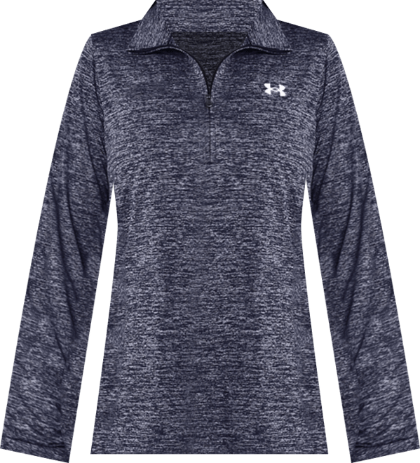 Under Armour Women's Twist Tech Quarter-Zip Logo Top - Macy's