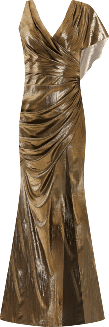 Women's Ienna Asymmetrical Draped Trumpet Gown