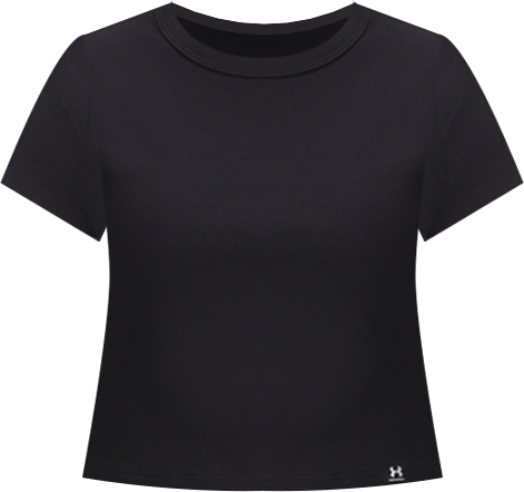 Women's Rival Ribbed Cropped T-Shirt