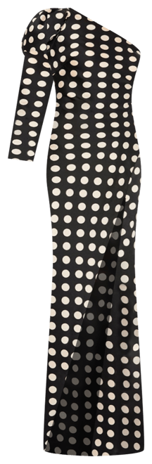 【Mac Duggal 】ドット柄メッシュがキュート♪ドレス Mac Duggal 】ドット柄メッシュがキュート♪ドレス