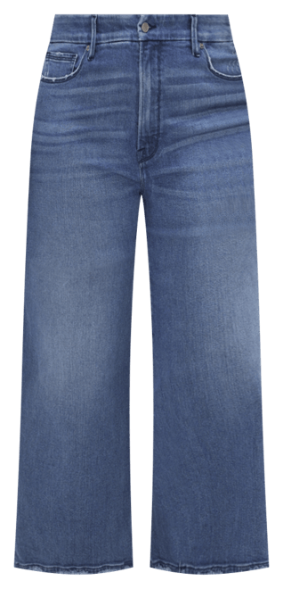 Women's Good Waist Palazzo Cropped Jeans