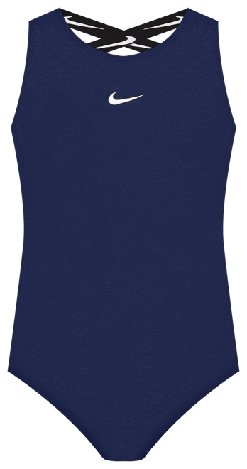Nike Gymnastics Navy Strappy Performance Leotard