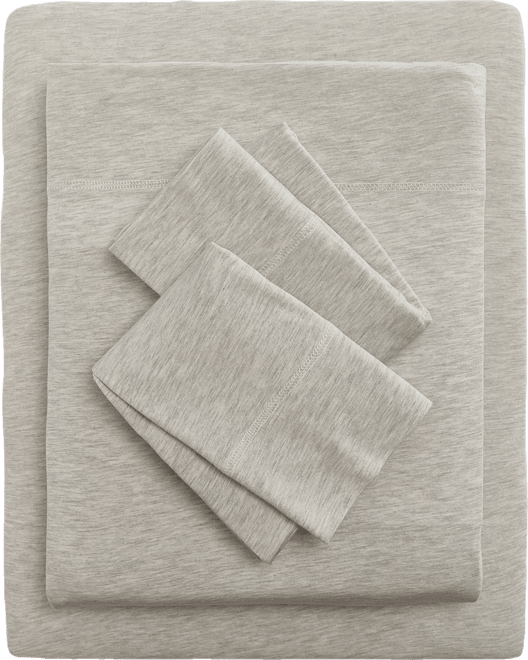 Jersey Cotton Blend 3-Pc. Sheet Set, Twin Xl, Exclusively for Macy's