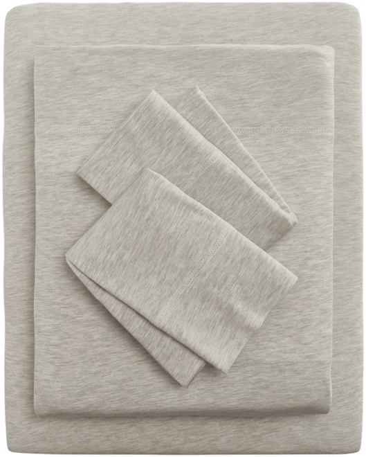 Jersey Cotton Blend 4-Pc. Sheet Set, King, Exclusively for Macy's