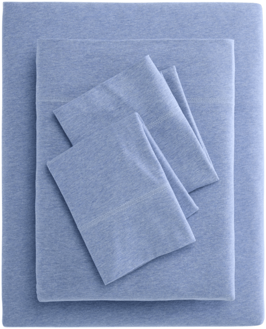 Jersey Cotton Blend 4-Pc. Sheet Set, King, Exclusively for Macy's