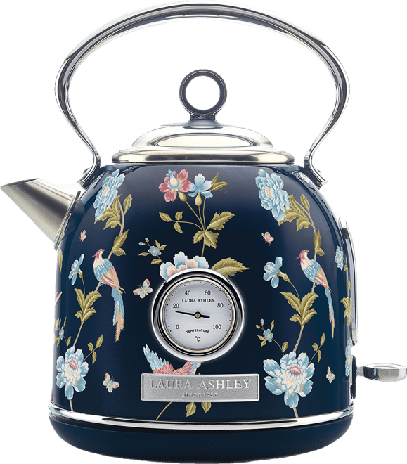 Floral-Print 1.7L Electric Dome Kettle