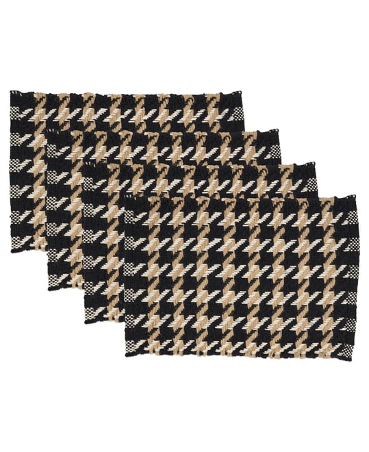 Traditional Houndstooth Placemat, Set of 4