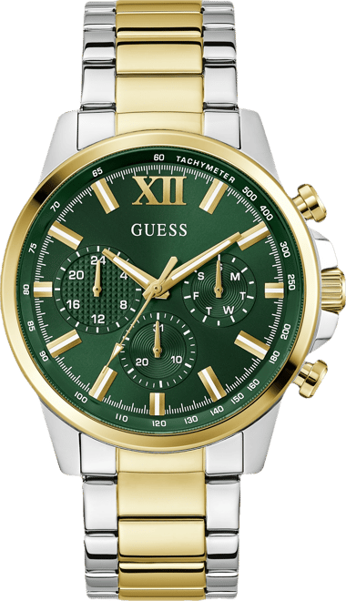 Men's Multi-Function Two-Tone Stainless Steel Watch, 44mm