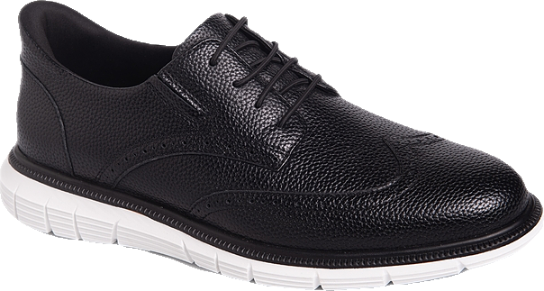 Hill Street Hands-Free Slip On Technology Leather Wingtip Oxfords