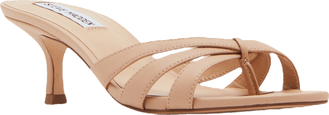 Women's Cary Strappy Kitten-Heel Mule Sandals