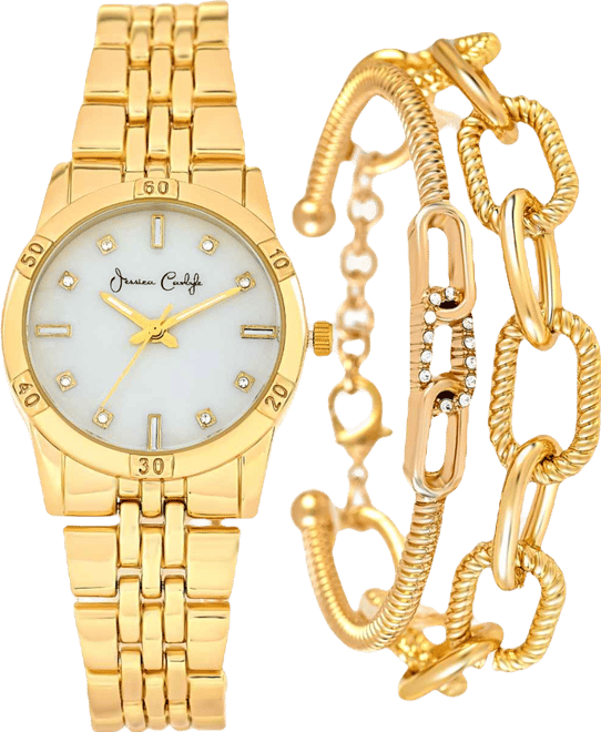 Women's Gold Tone Metal Alloy Analog Watch, 33mm
